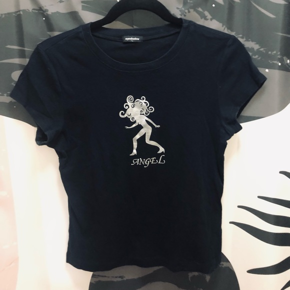 Vintage Big Hair Angel (Charlie’s) Silhouette Tee - Picture 4 of 7